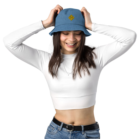 Long Island Denim bucket hat