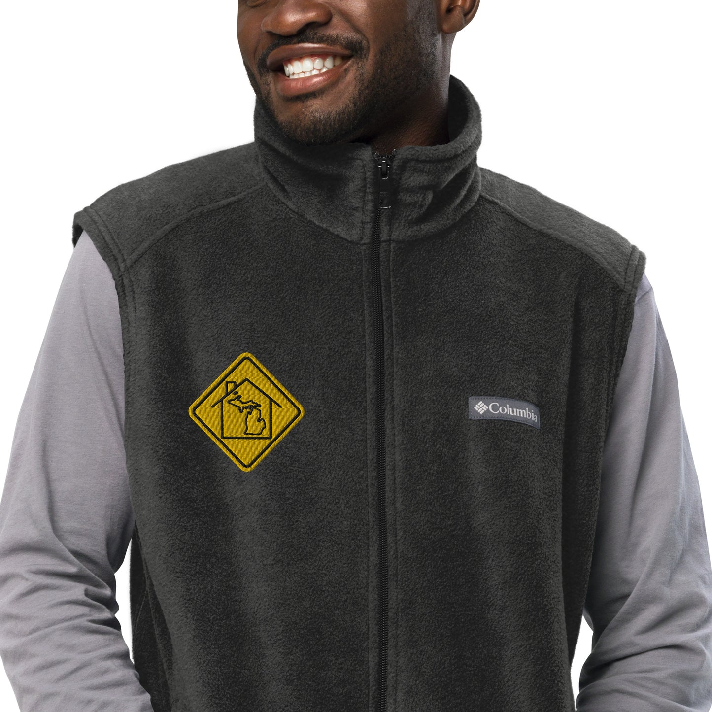 Men’s Columbia fleece vest