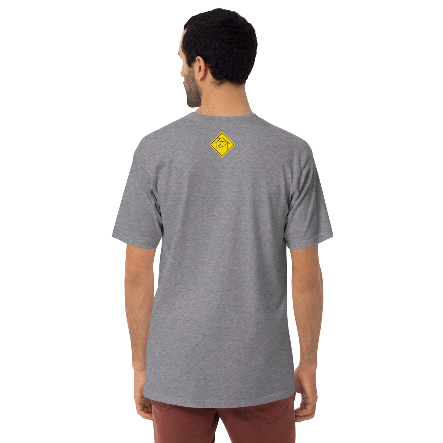 Staten Island Heavy Tee - yellow