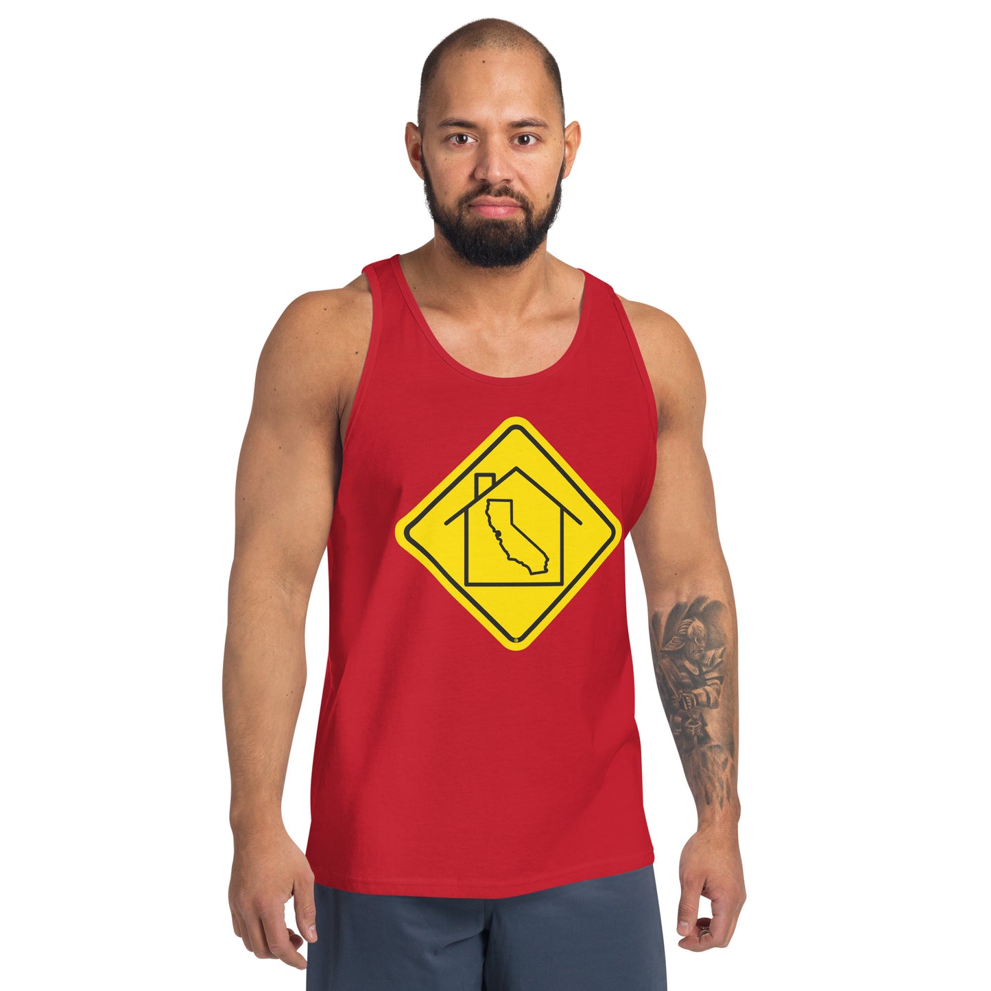 California Men's Tank Top