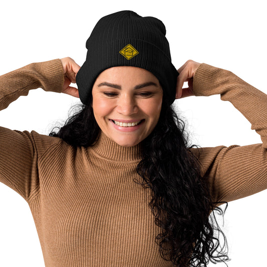 North Carolina Organic Ribbed Beanie