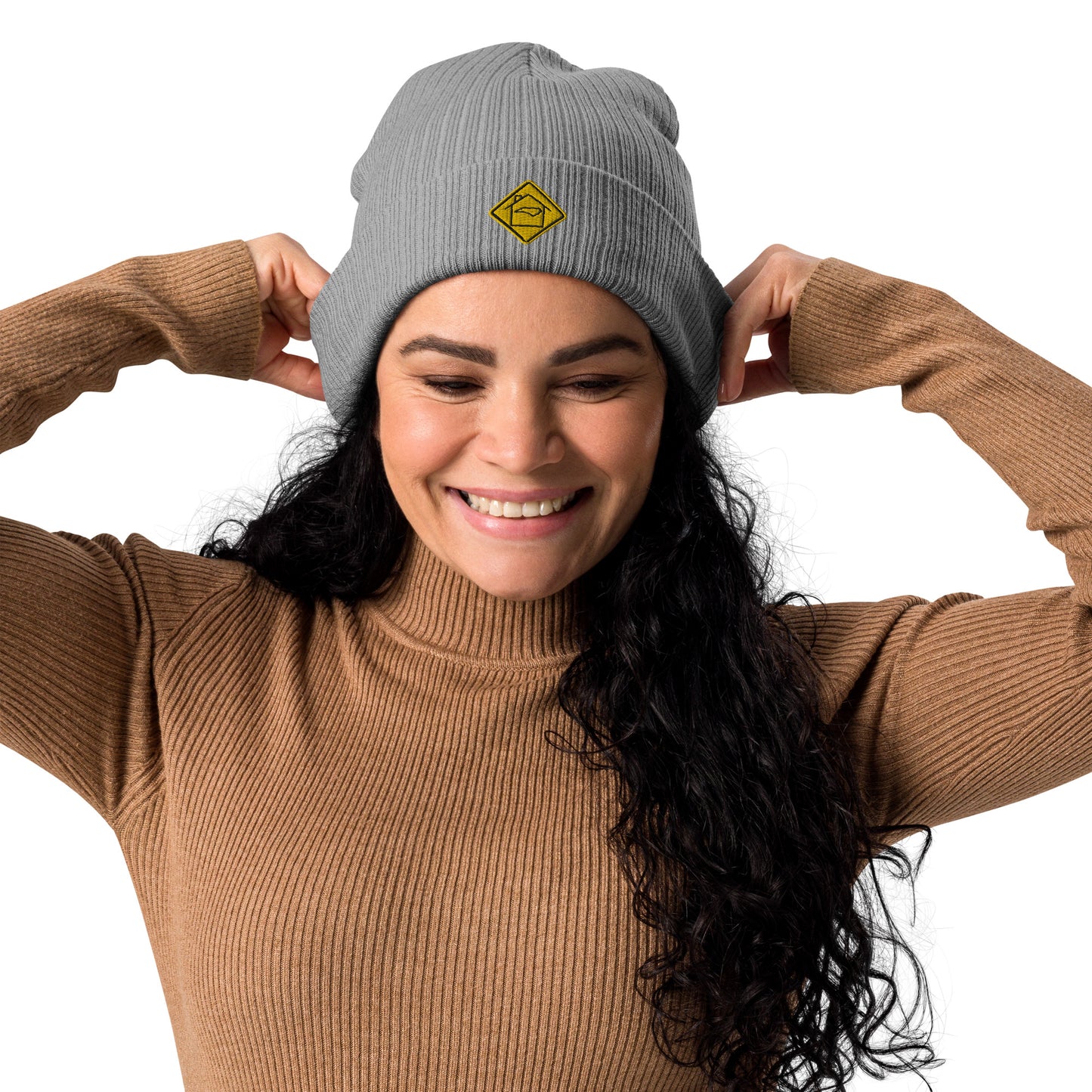 North Carolina Organic Ribbed Beanie