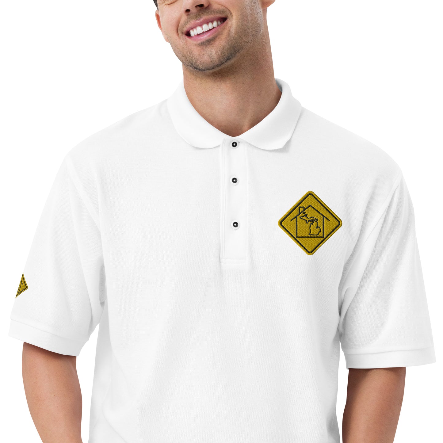 Michigan Men's Premium Polo