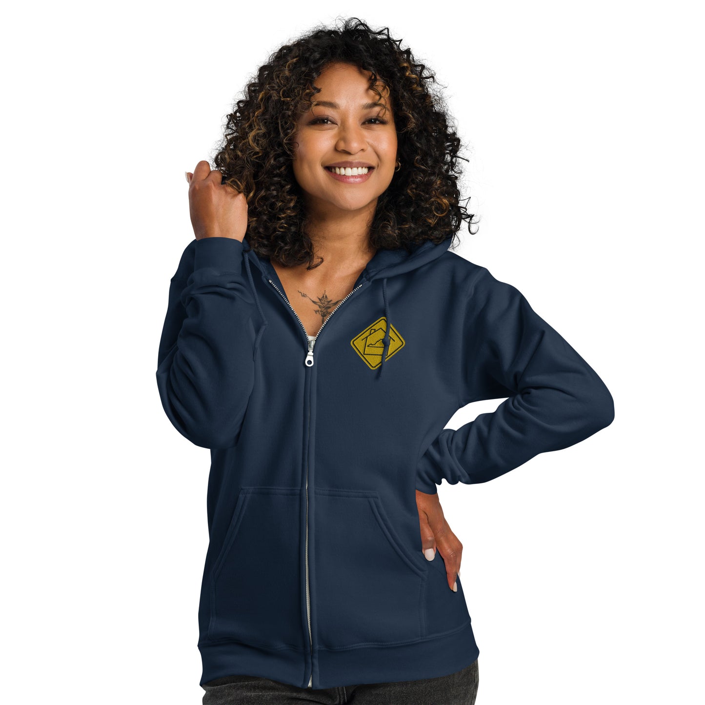 Virginia Unisex Heavy Blend Zip Hoodie