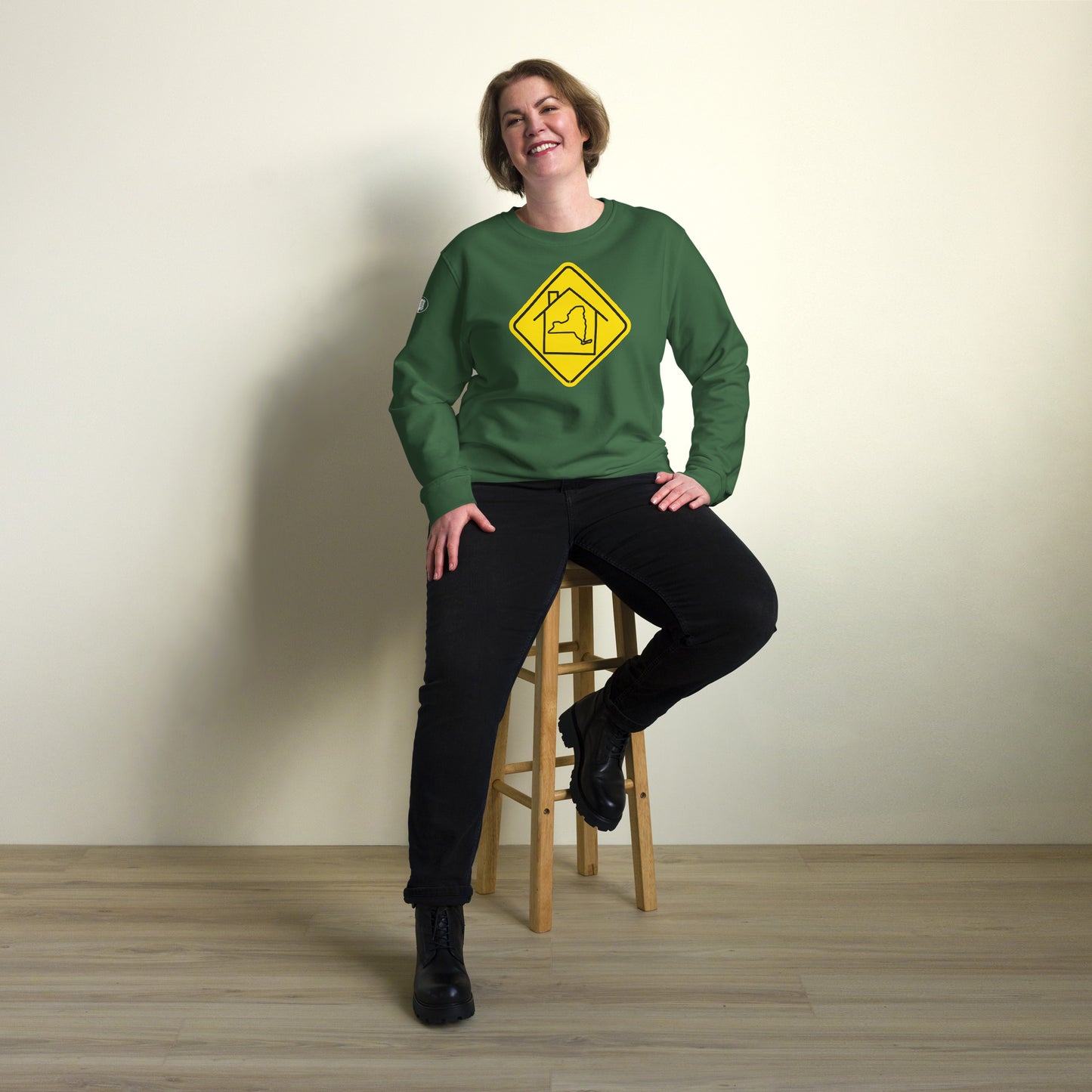 New York Unisex Organic Sweatshirt