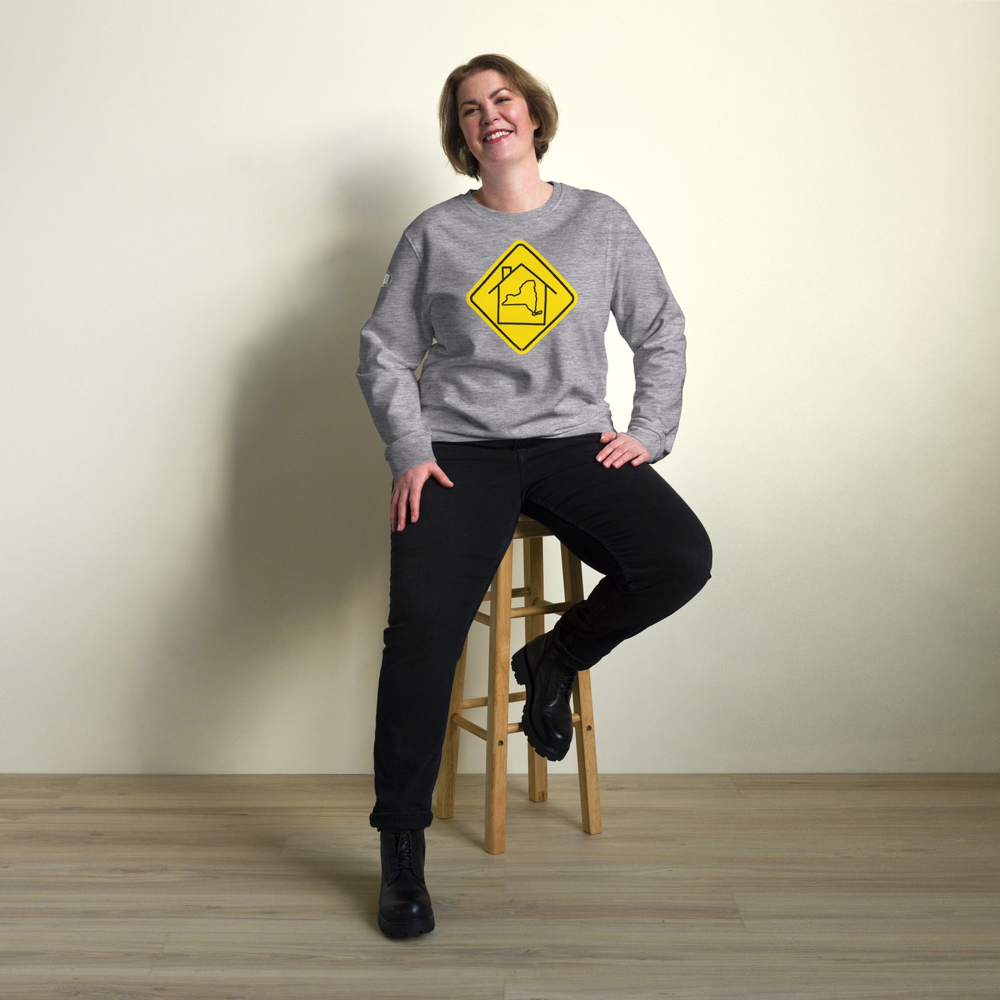 New York Unisex Organic Sweatshirt