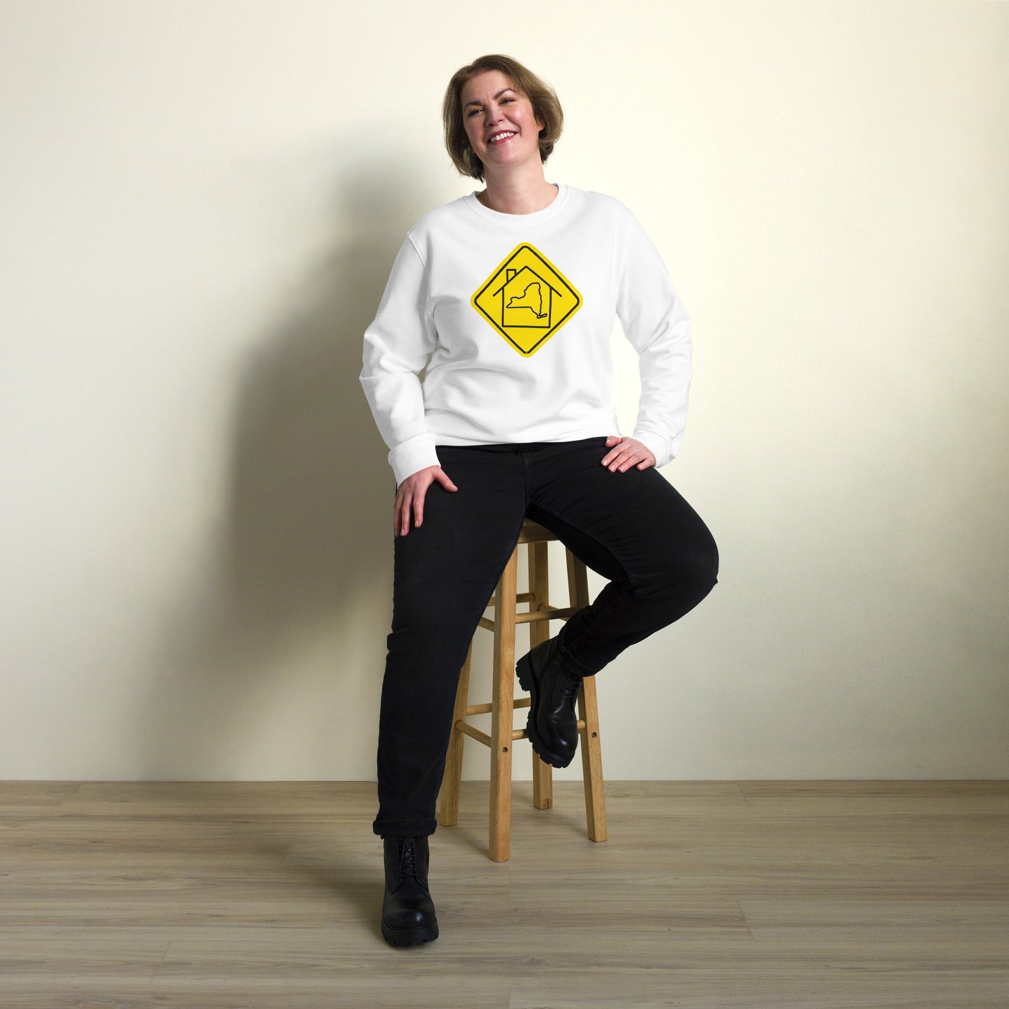 New York Unisex Organic Sweatshirt