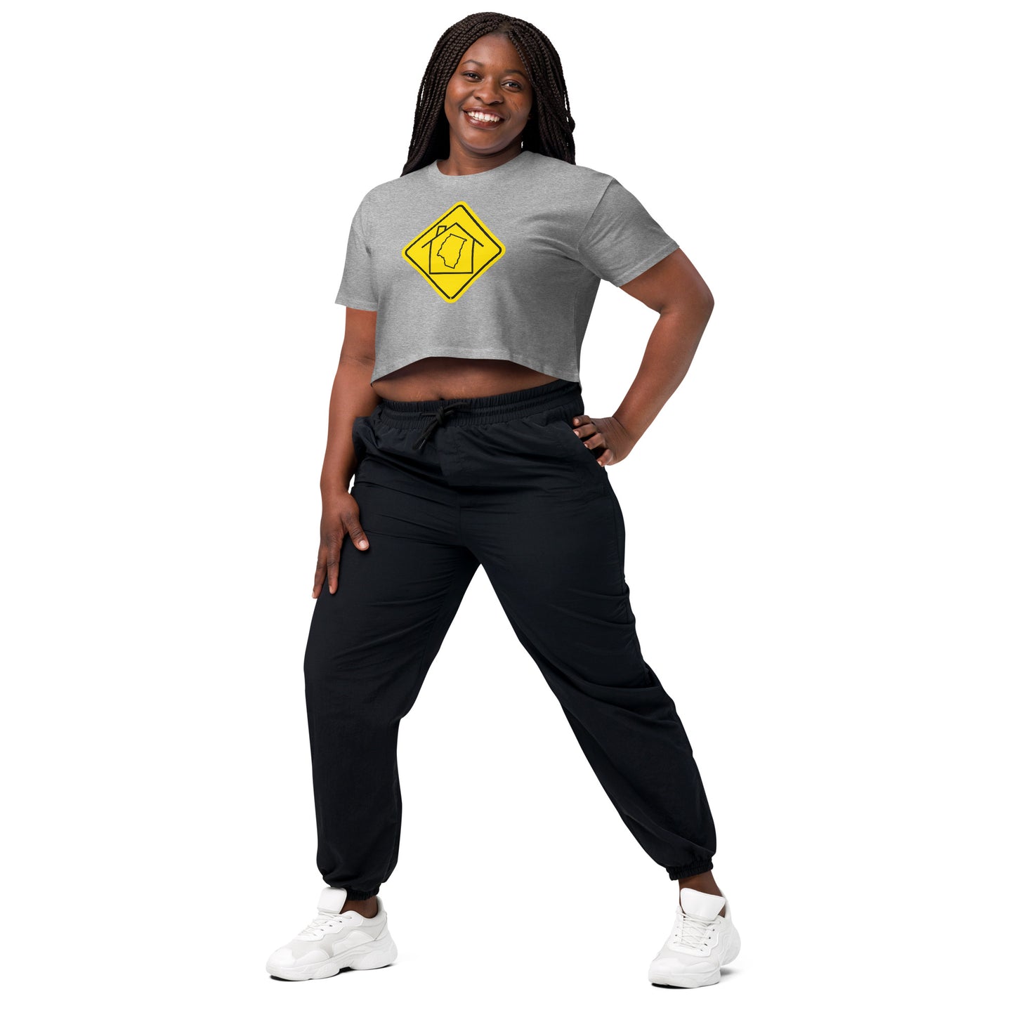 Mount Vernon Women’s SS Crop Top