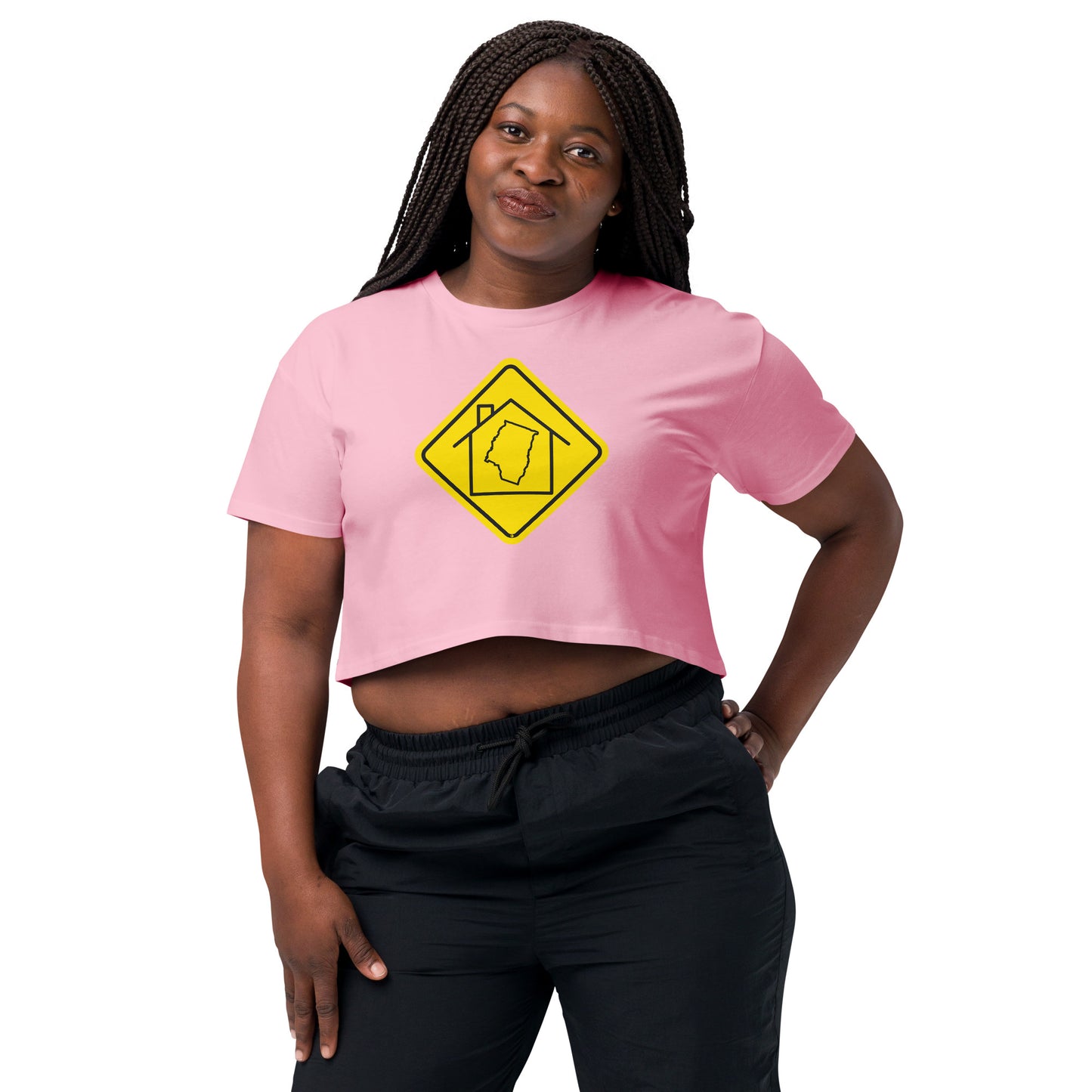 Mount Vernon Women’s SS Crop Top