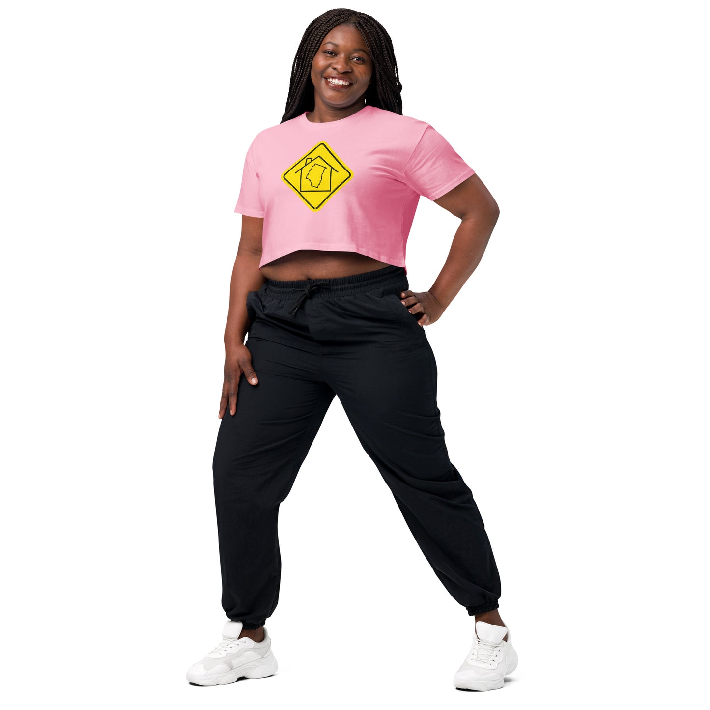 Mount Vernon Women’s SS Crop Top