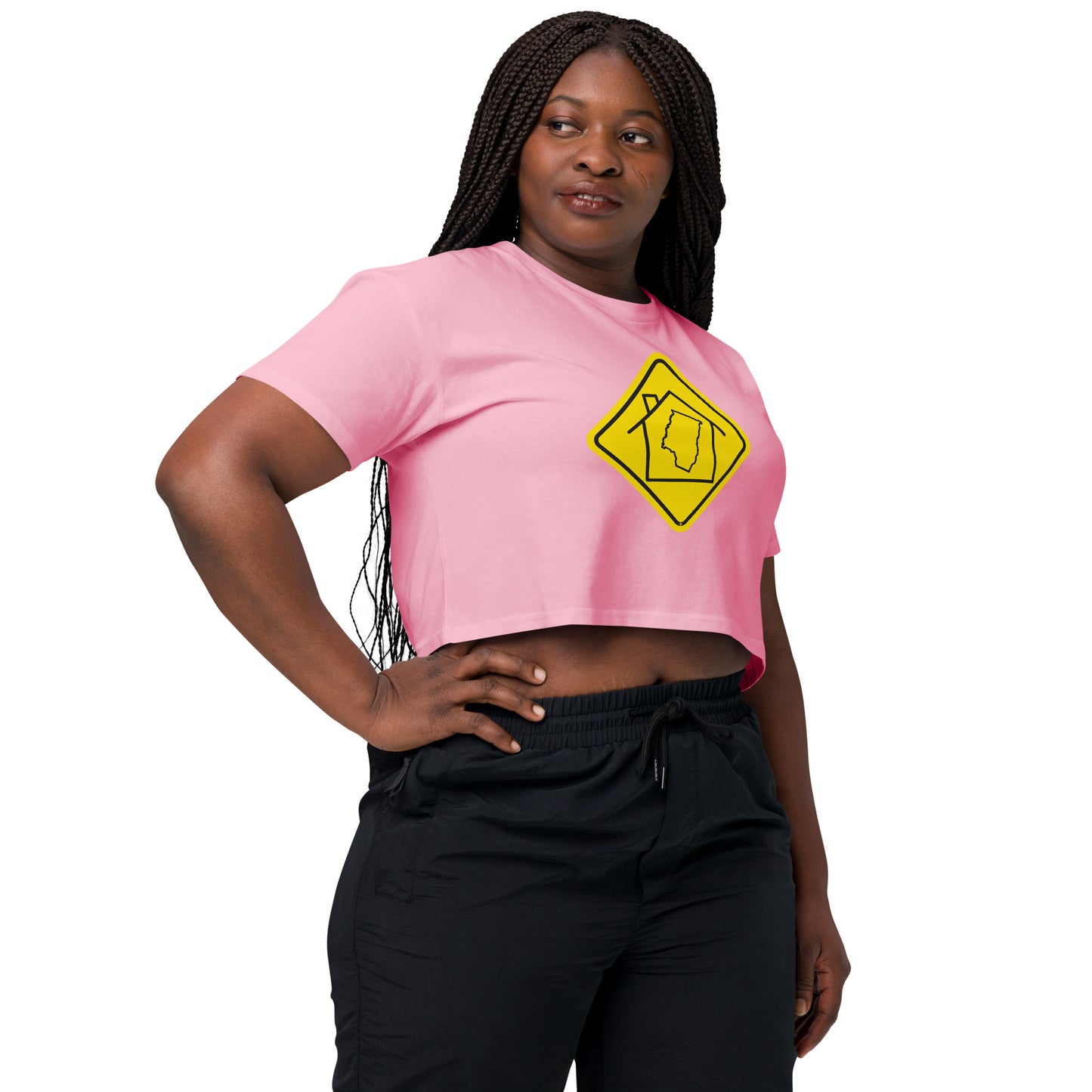 Mount Vernon Women’s SS Crop Top