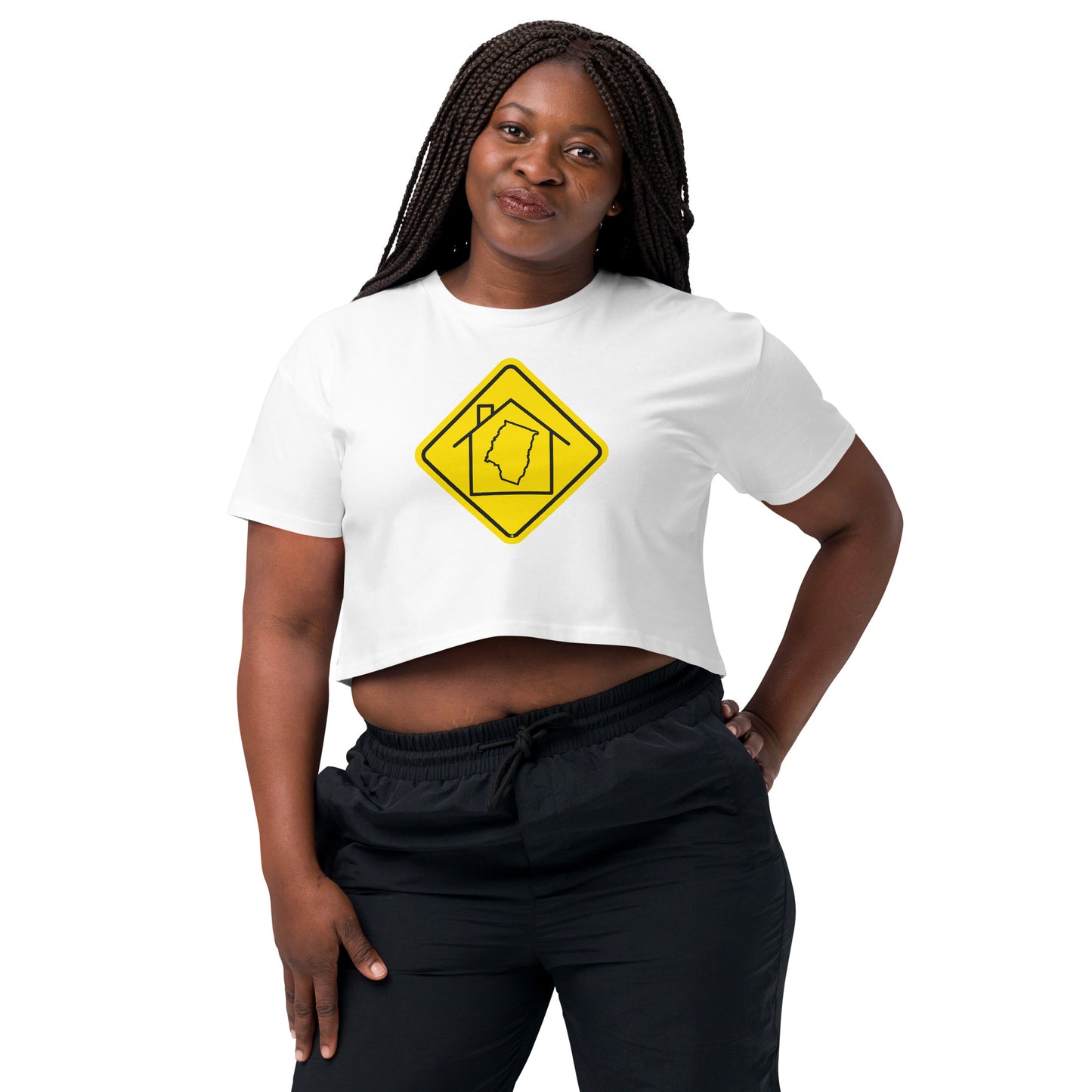 Mount Vernon Women’s SS Crop Top