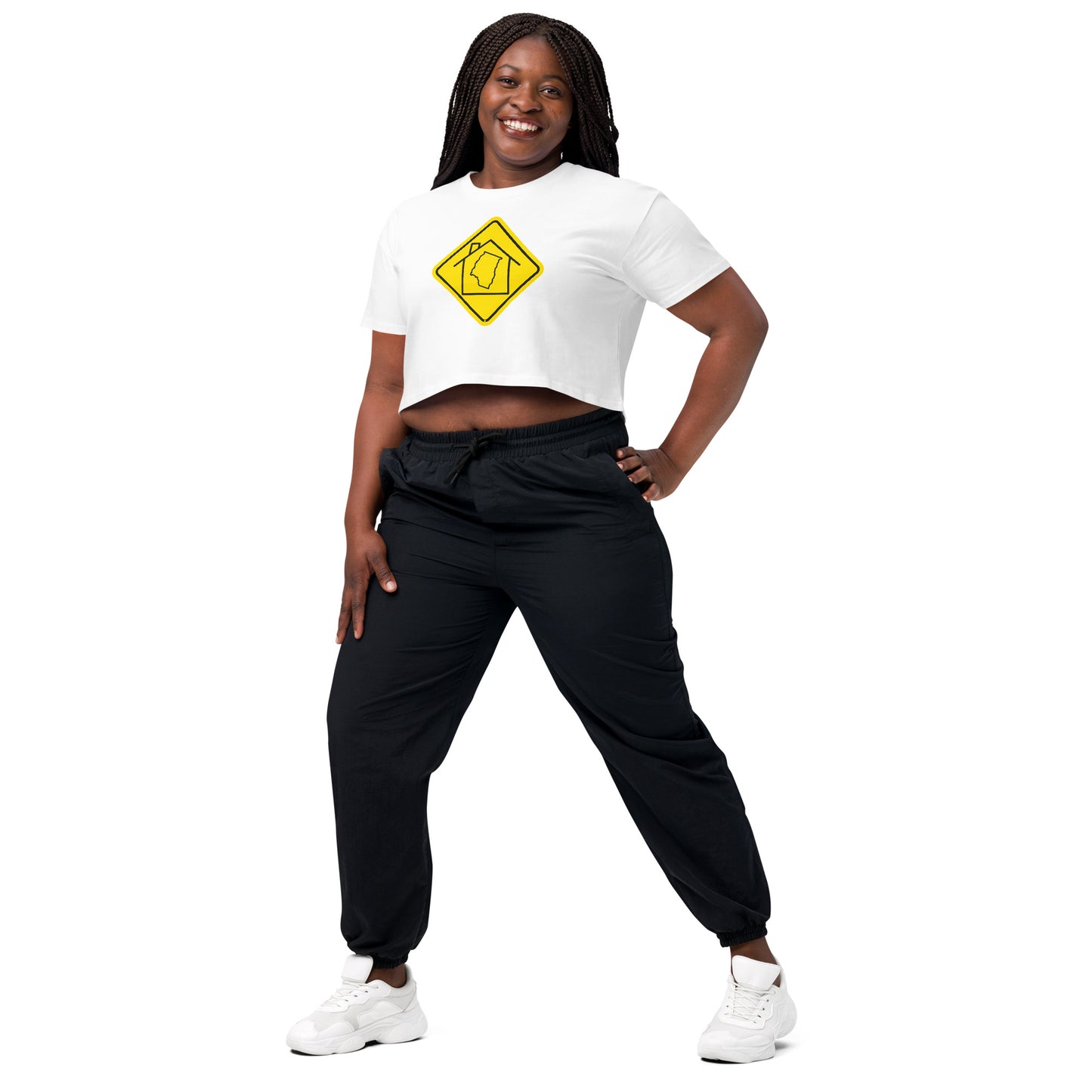 Mount Vernon Women’s SS Crop Top