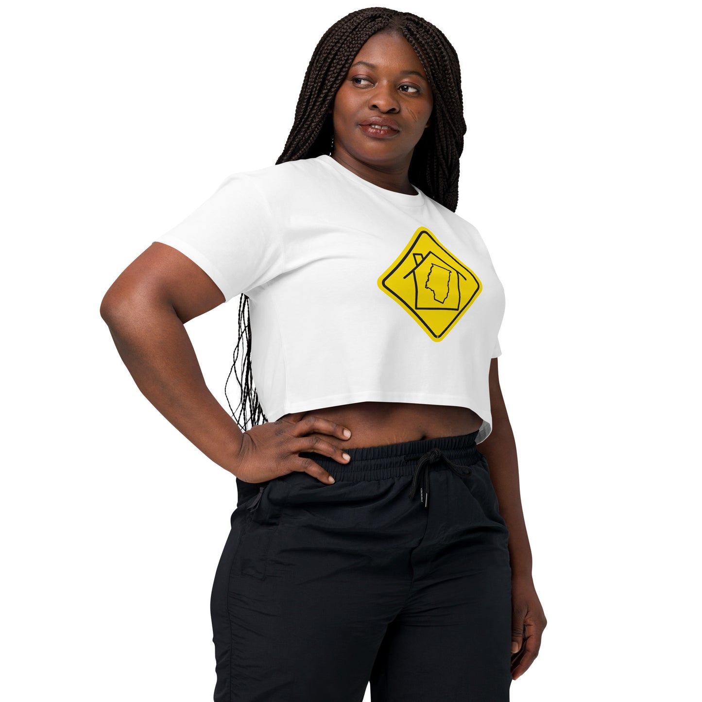 Mount Vernon Women’s SS Crop Top