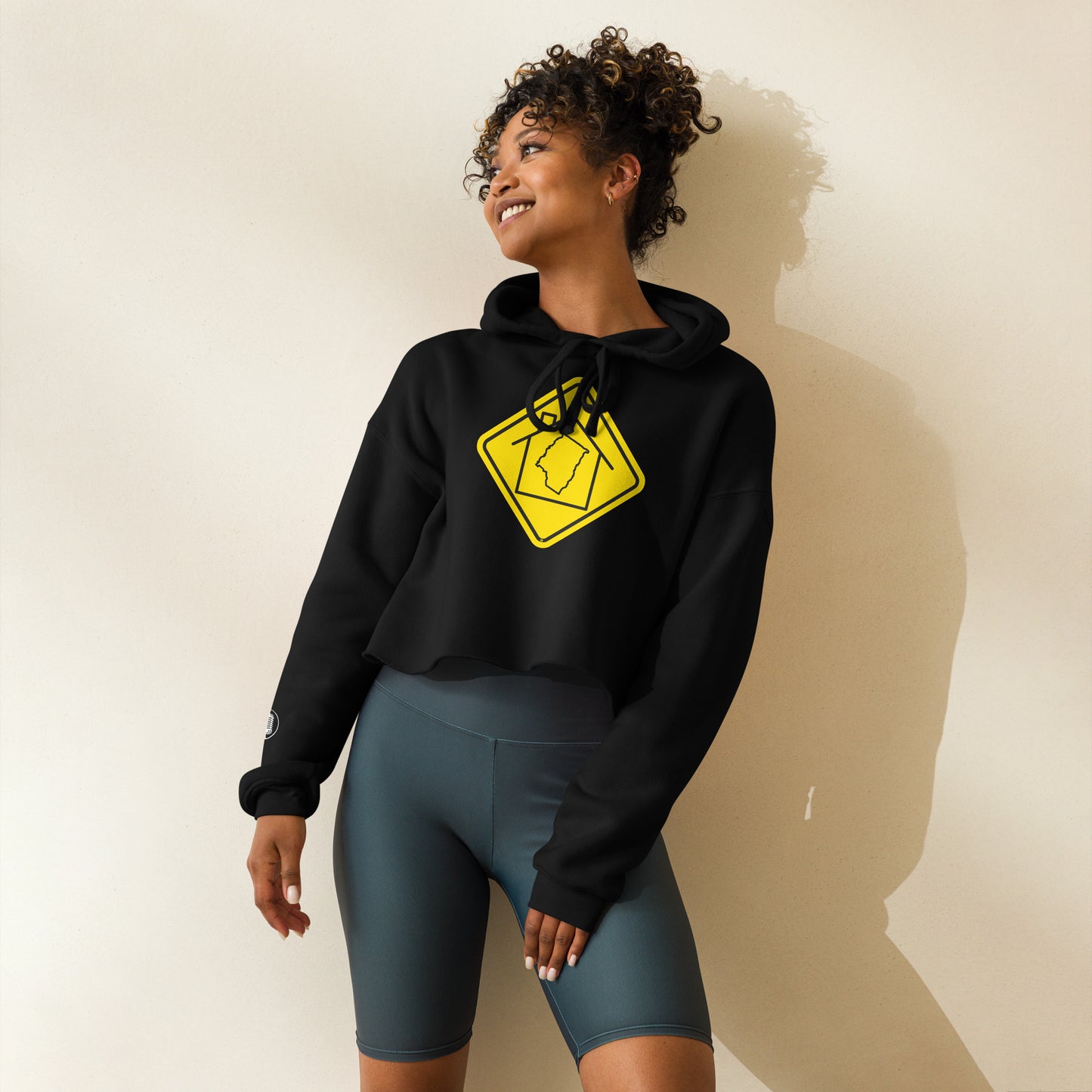 Mount Vernon Crop Hoodie