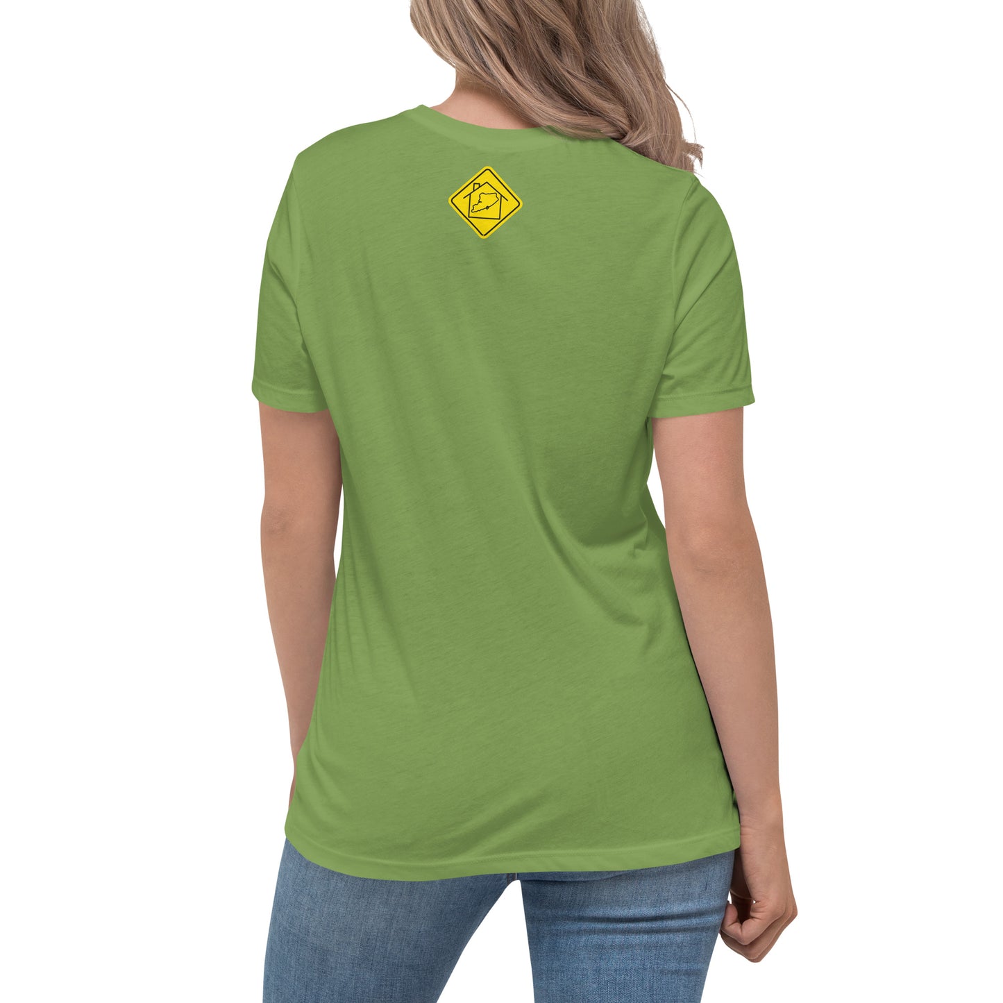 Staten Island Women's Relaxed Tee - yellow