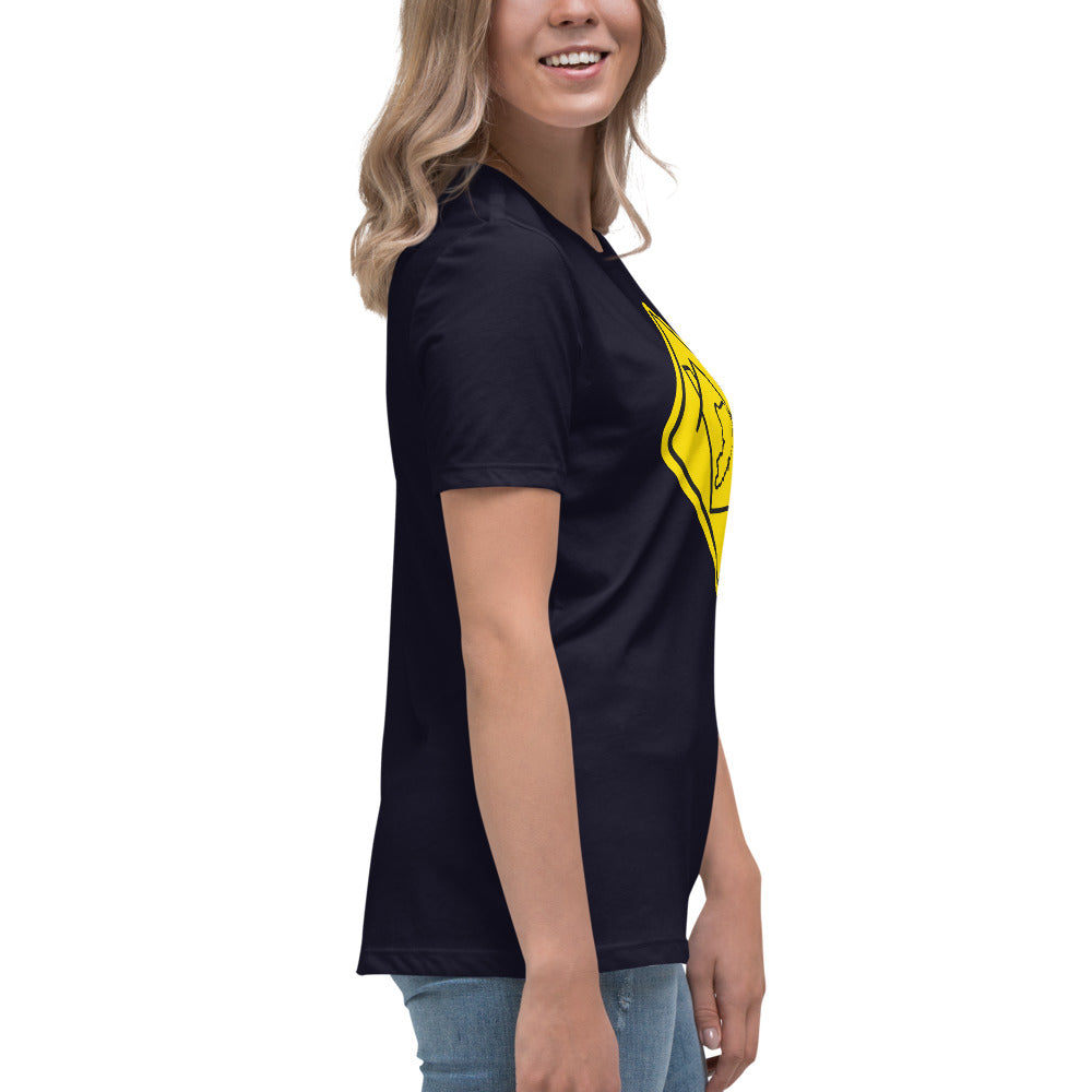 Staten Island Women's Relaxed Tee - yellow