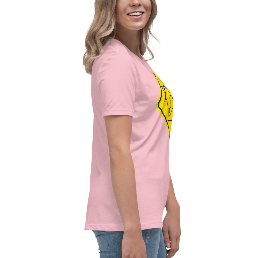 Staten Island Women's Relaxed Tee - yellow