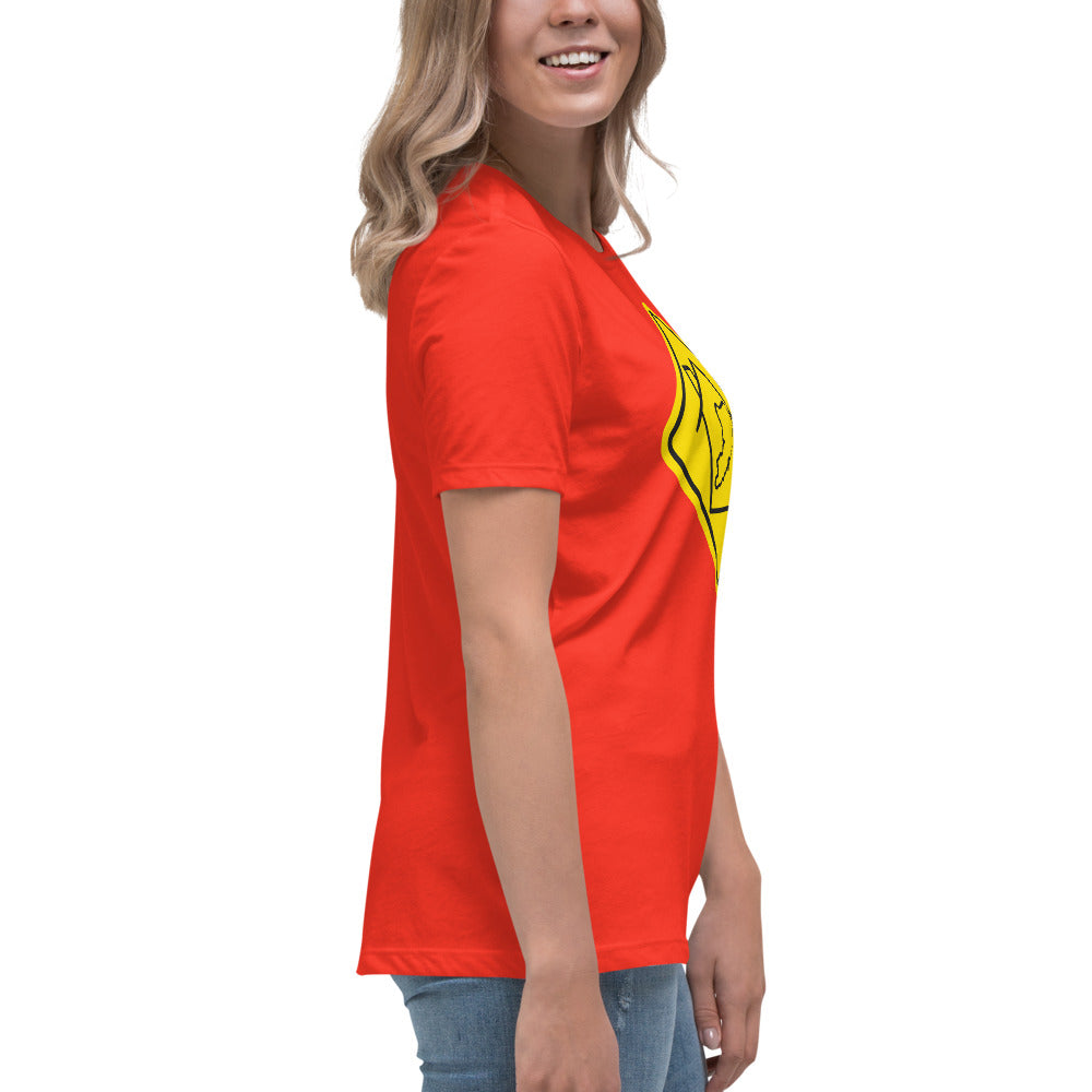 Staten Island Women's Relaxed Tee - yellow