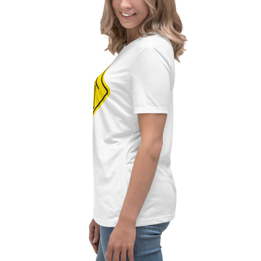 Staten Island Women's Relaxed Tee - yellow